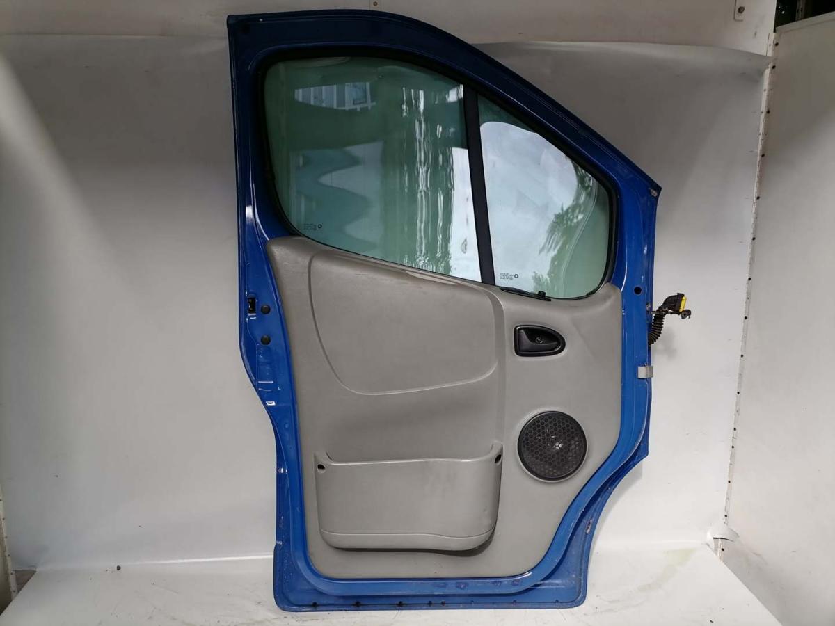 Renault Trafic 2 original Tür vorn links OV489 Blau Bj.2011